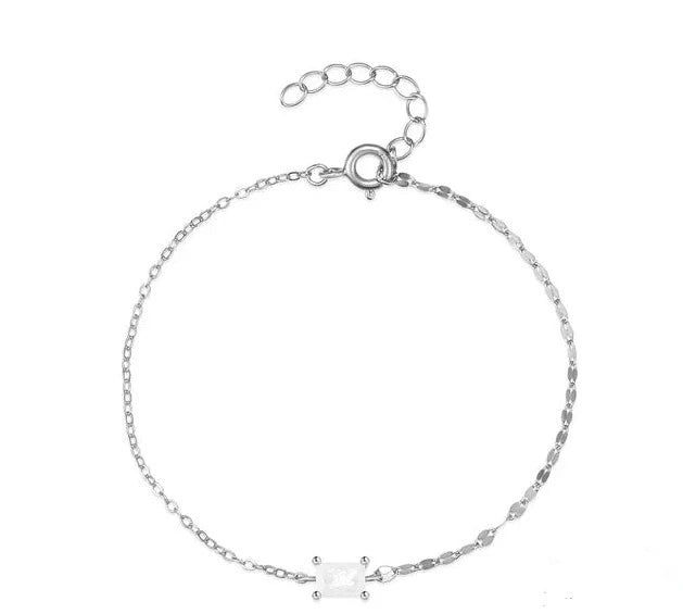 ParelPracht Bracciale Impilato di Perle d'Argento