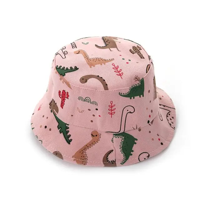 Carino Cartone Animato Dinosauro Baby Secchiello Cappelli di Divertimento per Bambini