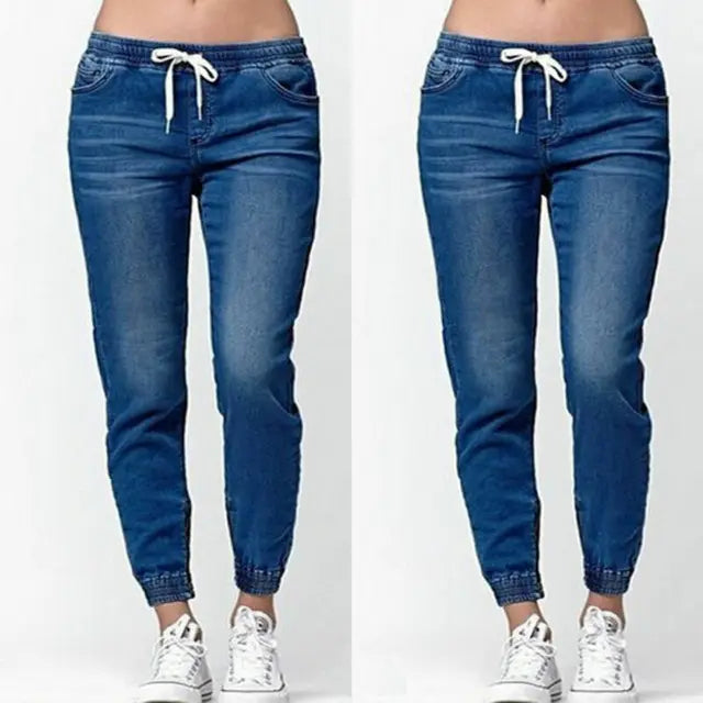 TrendyChique Elastische Sexy Skinny Jogger Jeans