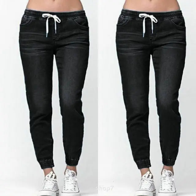 TrendyChique Elastische Sexy Skinny Jogger Jeans