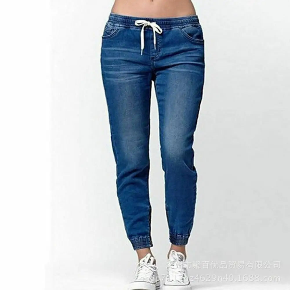 TrendyChique Elastische Sexy Skinny Jogger Jeans