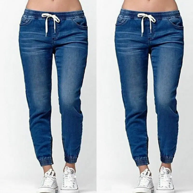 TrendyChique Elastische Sexy Skinny Jogger Jeans