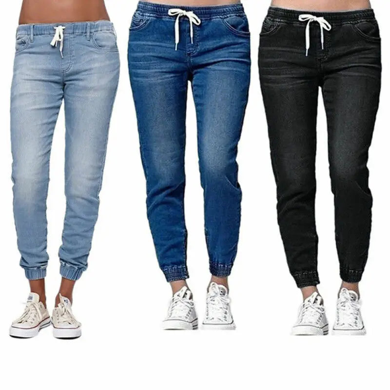 TrendyChique Elastische Sexy Skinny Jogger Jeans