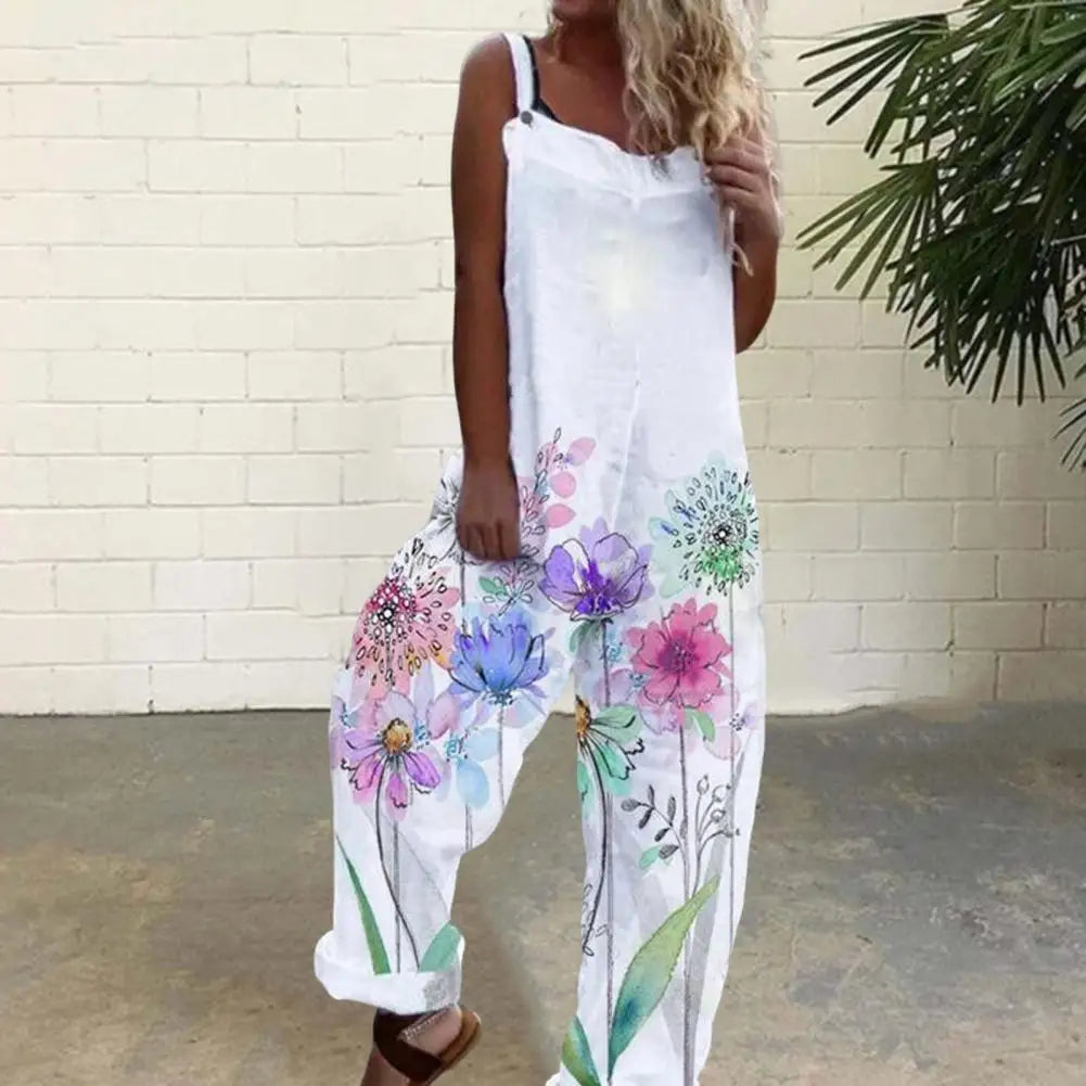 Zonnige Dames Jumpsuit voor Zomerse Vrolijkheid