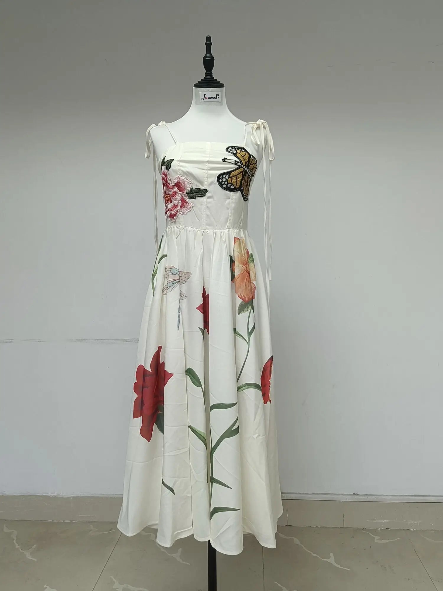 Elegante Witte Zomerjurk voor Dames