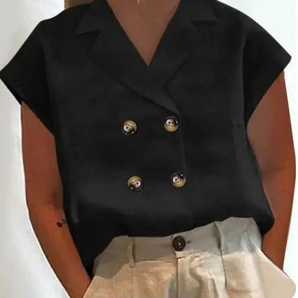Zomerstijl met Lunariya's Katoenen Linnen Blouse
