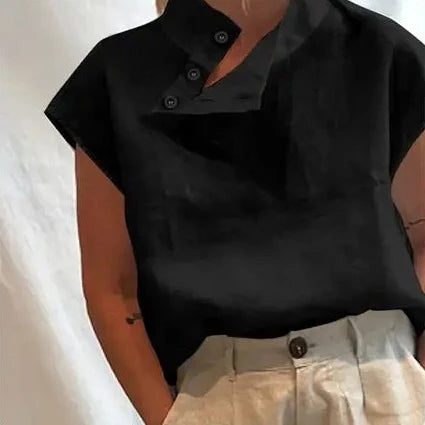 Zomerstijl met Lunariya's Katoenen Linnen Blouse