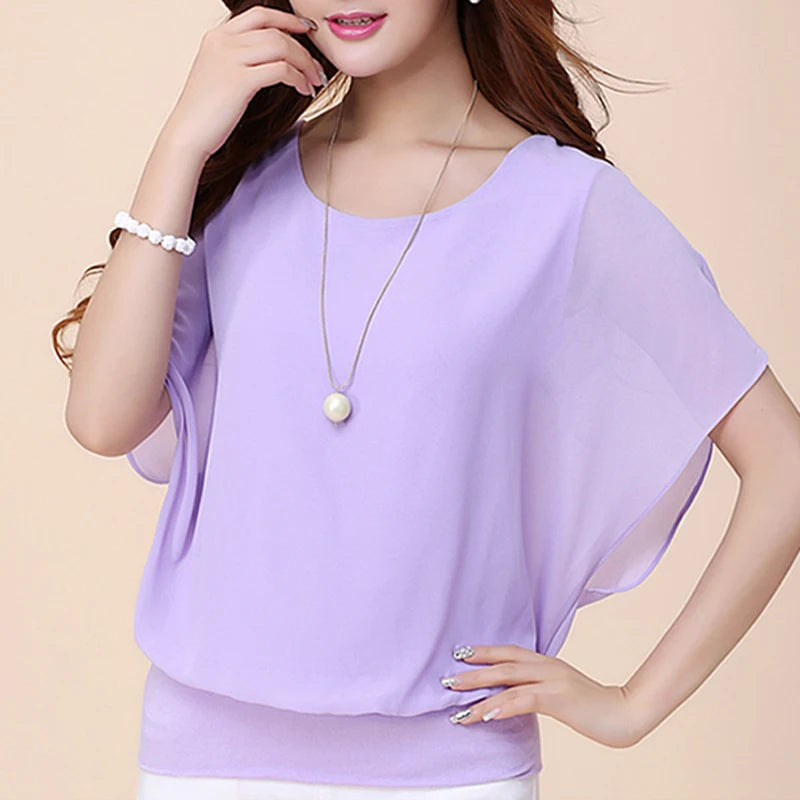 Chiffon Blouse Aurora Mode