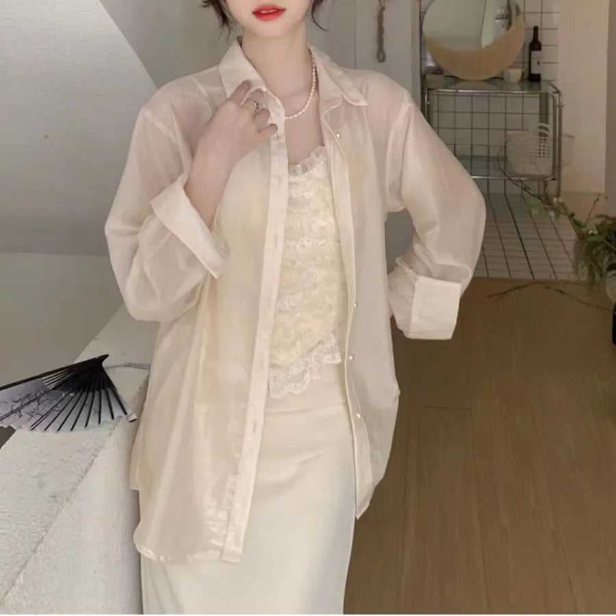 Stijl Zonbestendig Shirt Voor Vrouwen