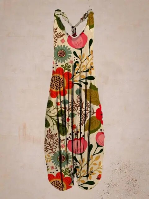 Mono Boho-Chic Luchtige Lucha