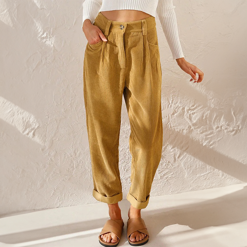 Cordelia | Hoge taille broek
