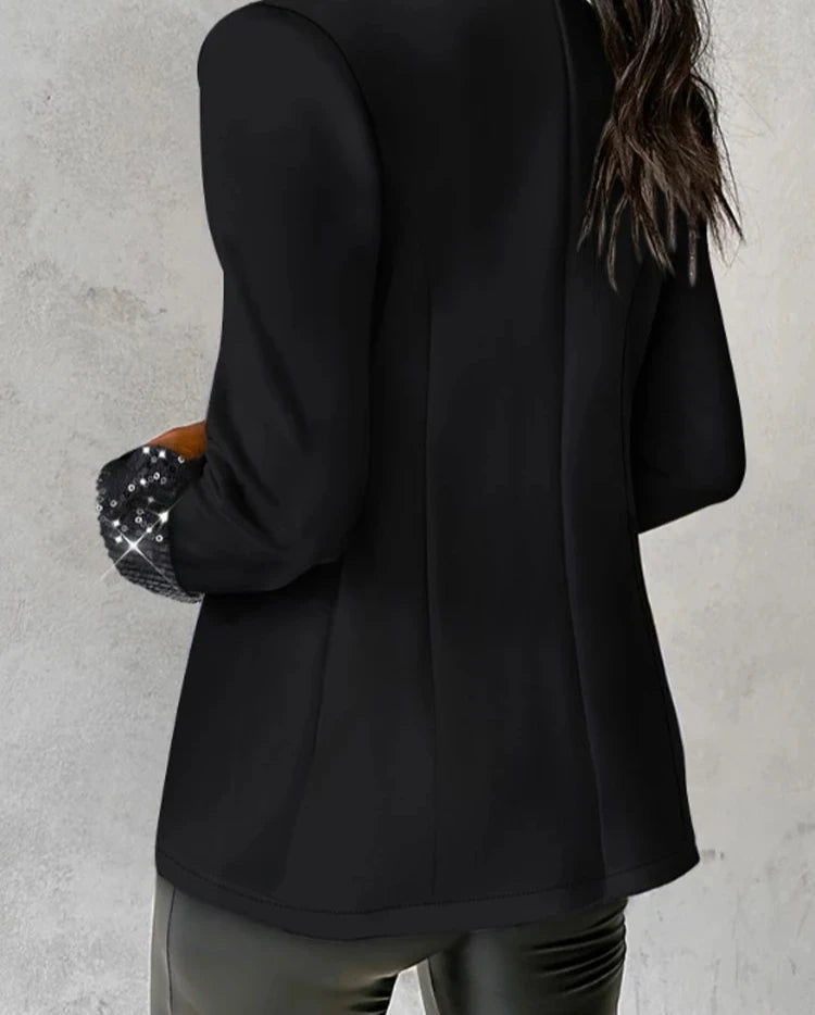 Corevia | Blazer met lange mouwen | Verfijnd