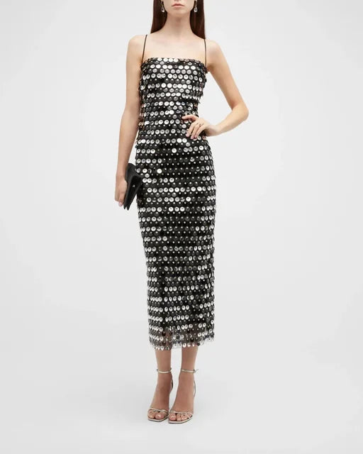 GlamourGodin Elegante Lange jurk