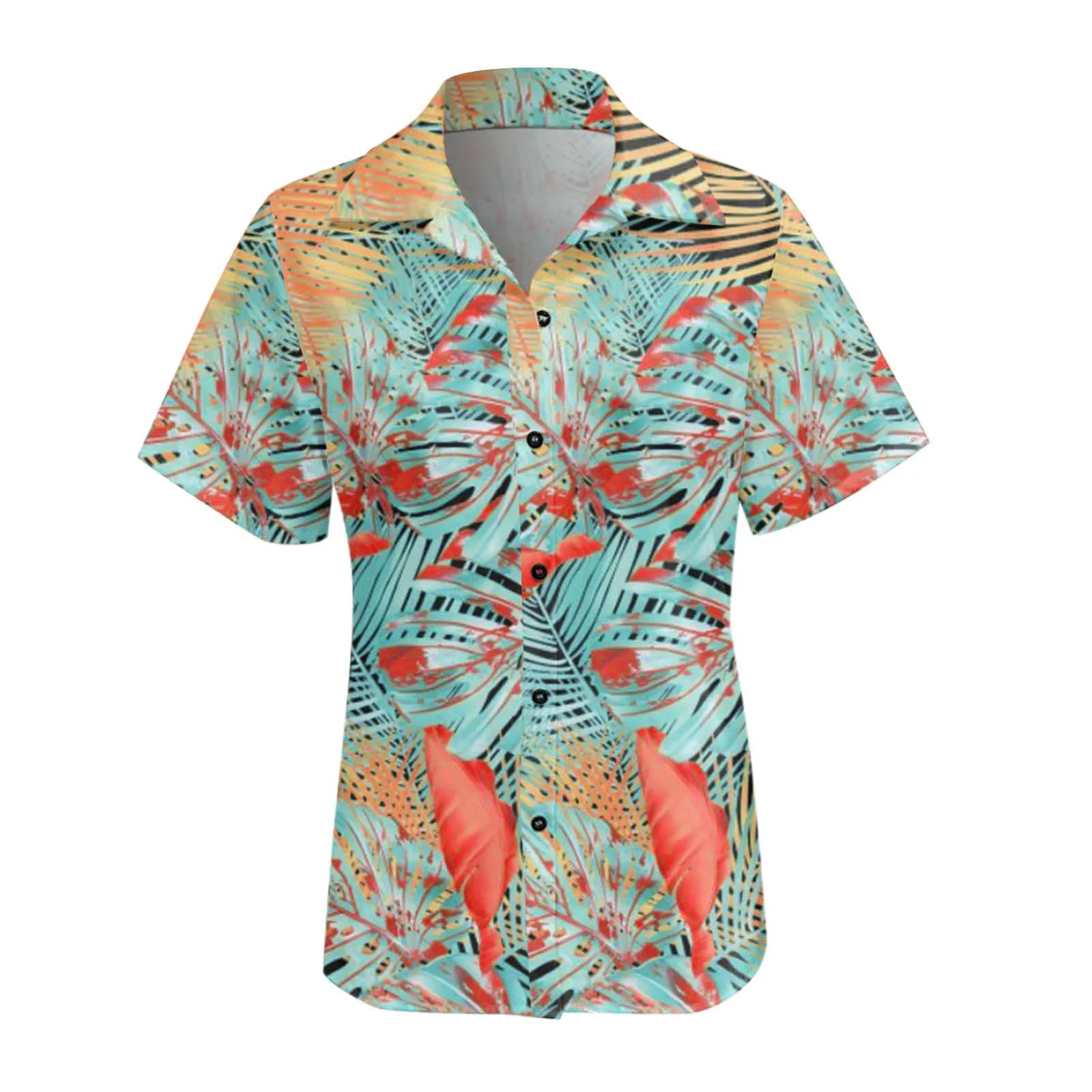 Belle Époque Zomerse Bloemenprint Blouse