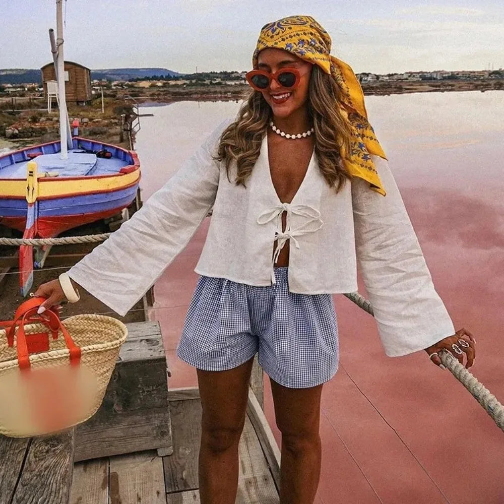 Zomerse Blouse van Schitterende Stijl