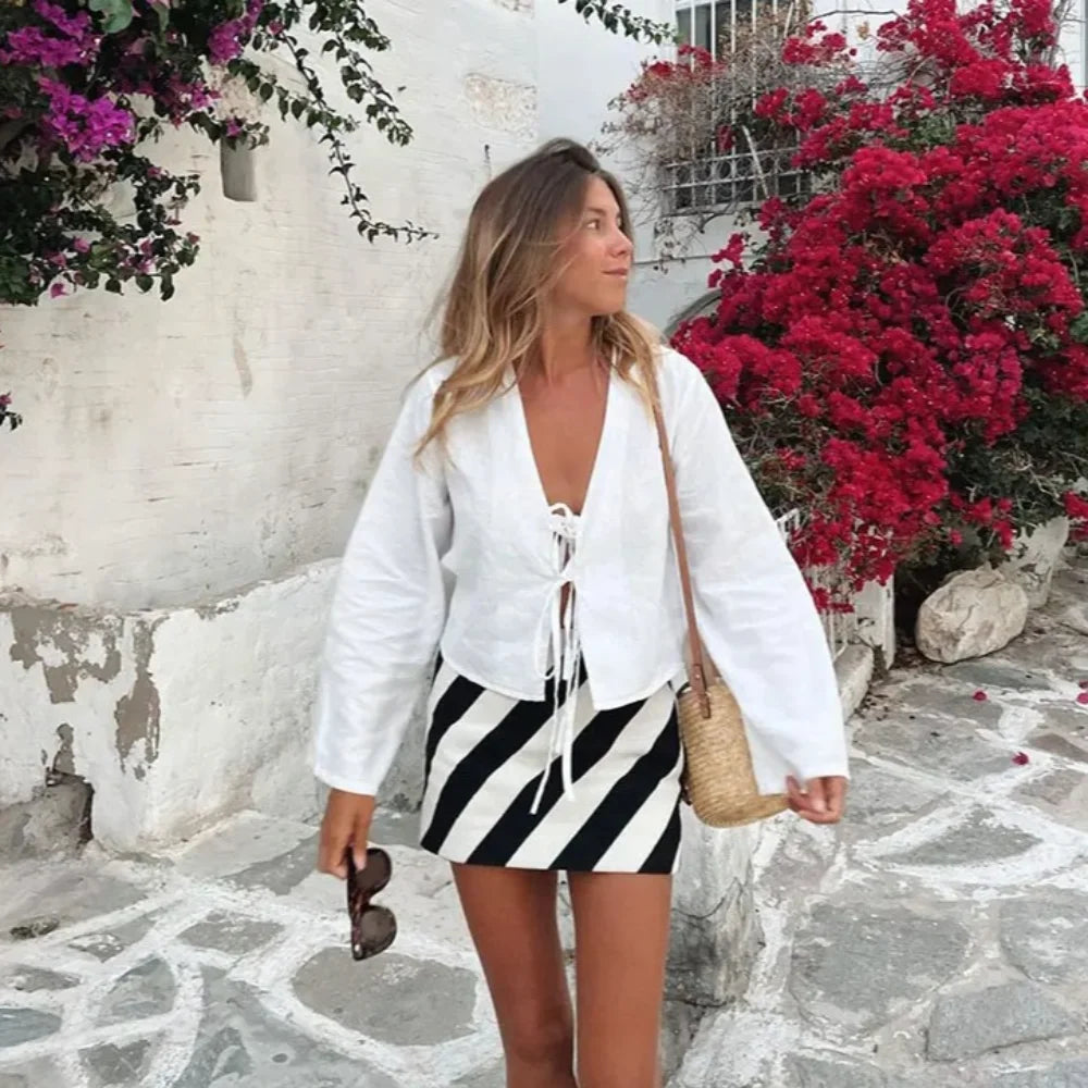 Zomerse Blouse van Schitterende Stijl