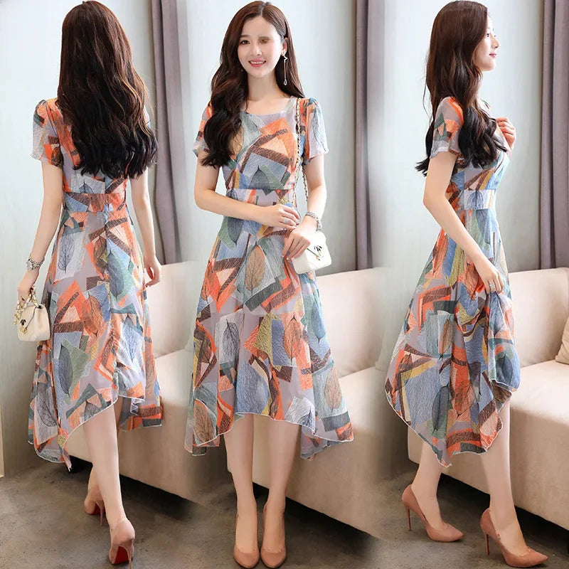 Bohemian Glow Vrouwen Lange Jurk
