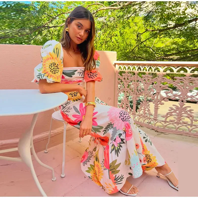 D'Leeter Elegante Maxi Abito
