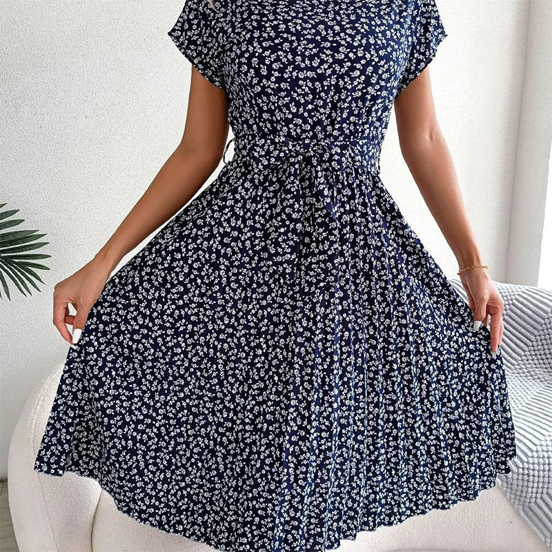 Enchanting Floral Splendor Summer Dress for Women