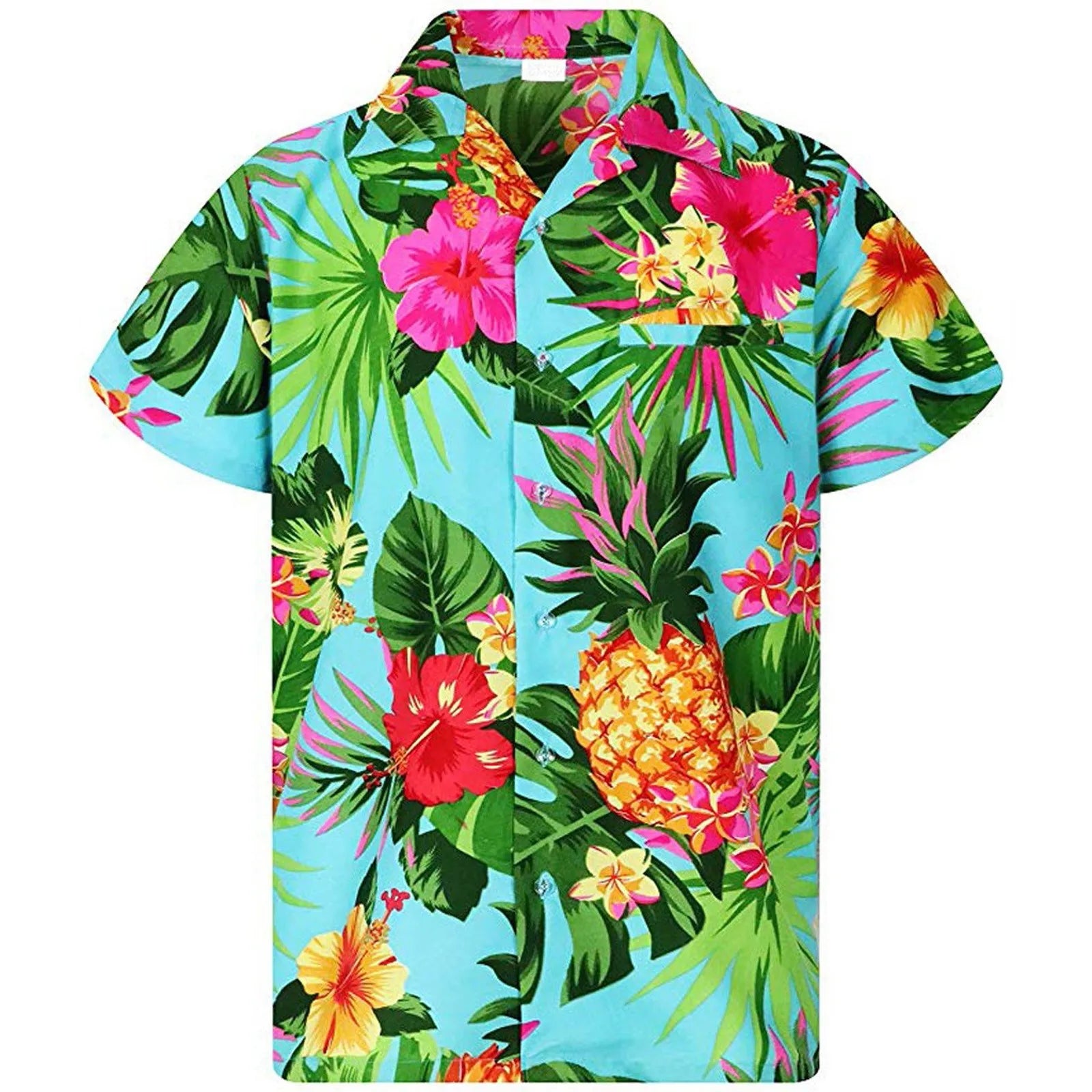 Aloha Leaf Zomershirt