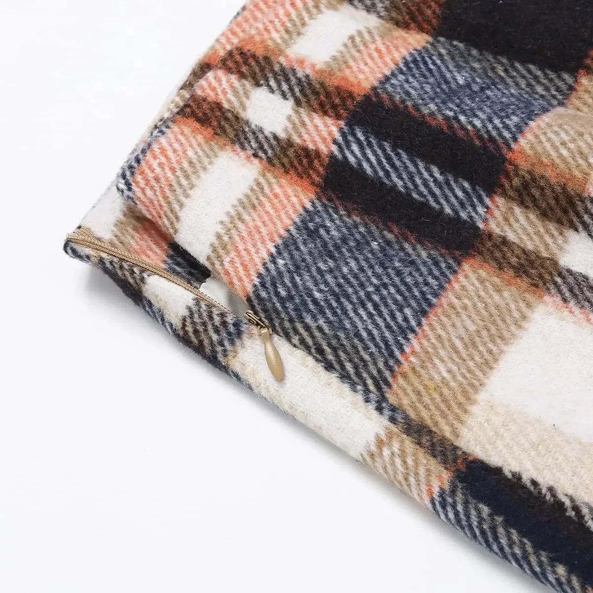 ChicCharm Dames Geruite Bodycon Rok