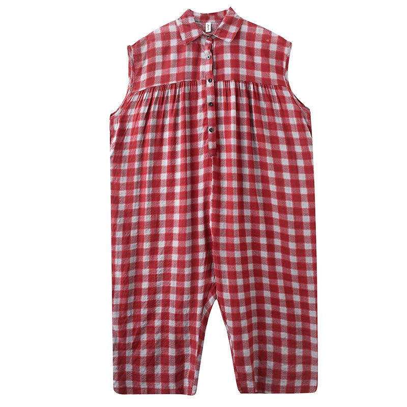 ChicMode's Elegante Plaid Jumpsuit