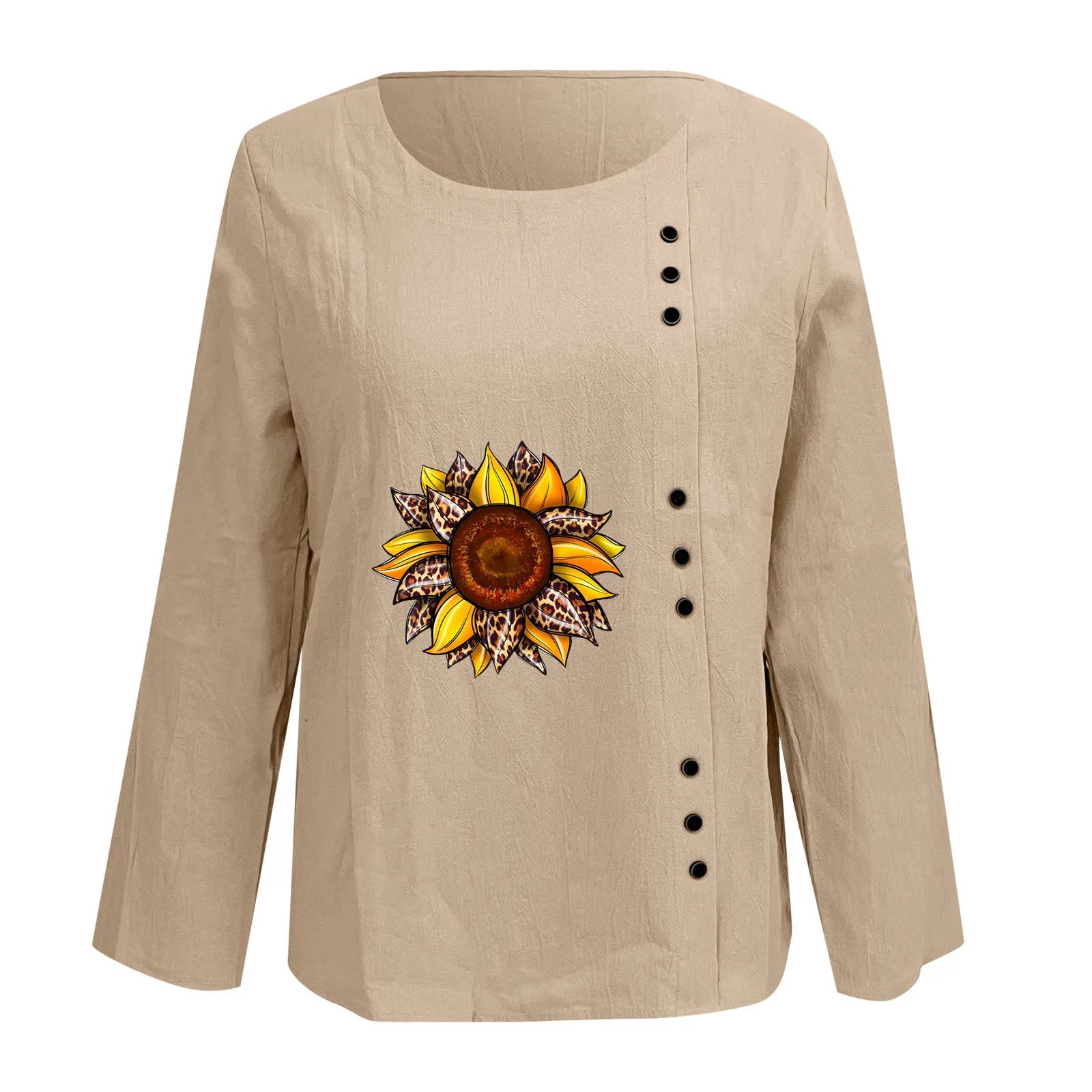 Zomerbloemenprint Blouse Sunlit Elegance