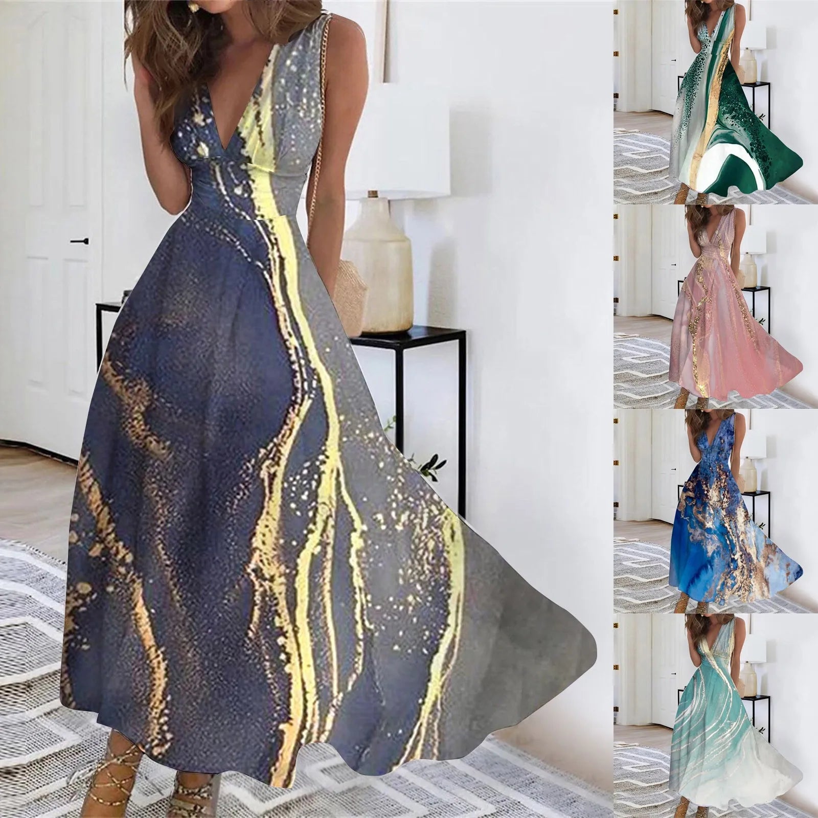 ChicMode Abito Splendore Floreale Estivo