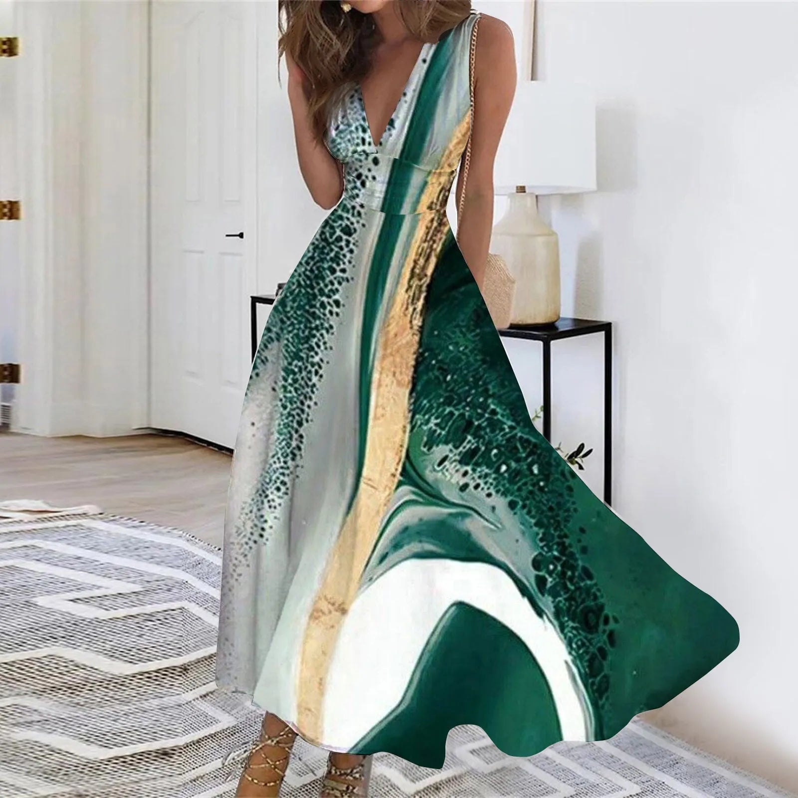 ChicMode Abito Splendore Floreale Estivo