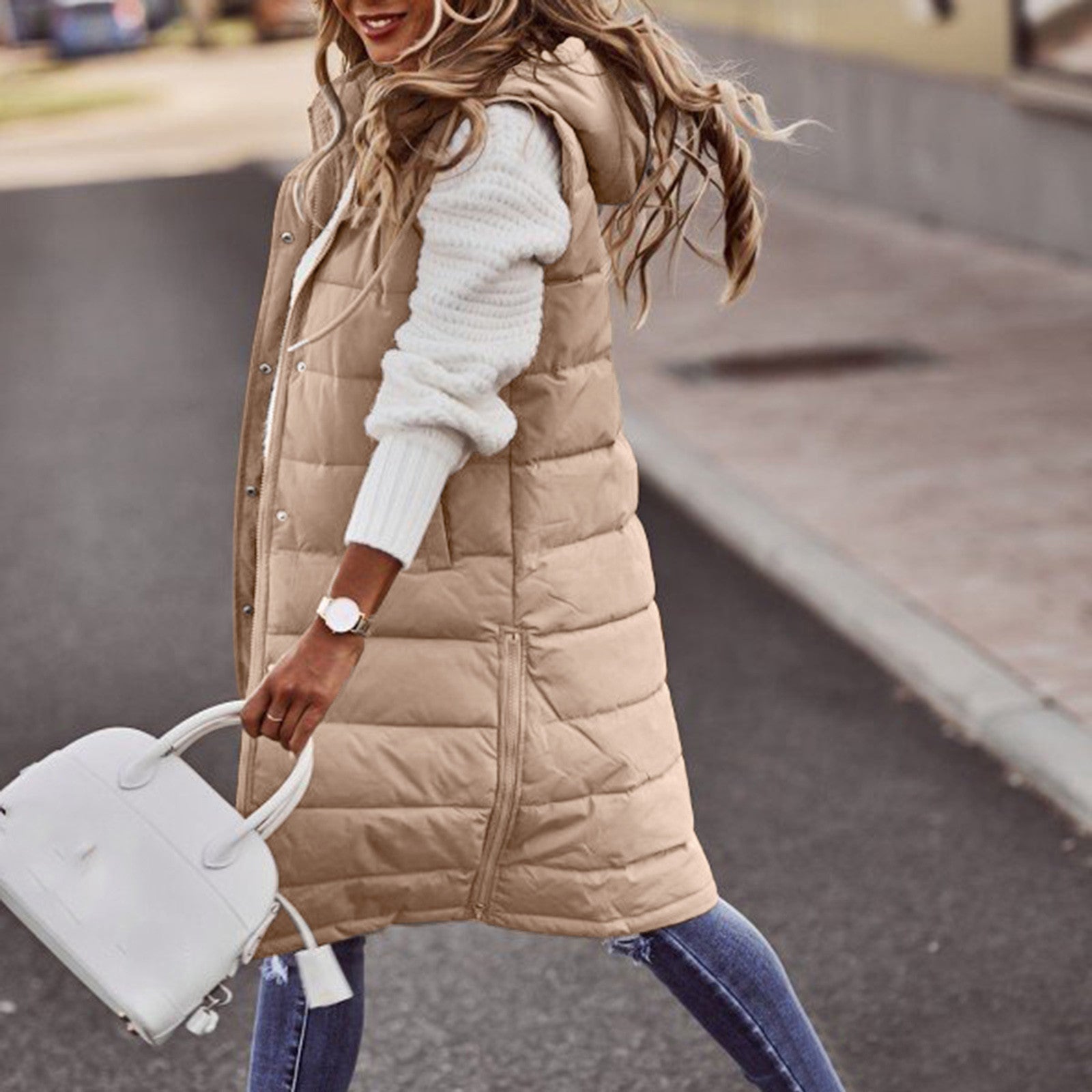 Emma | Gilet lungo di StijlvolComfort | Elegante e caldo
