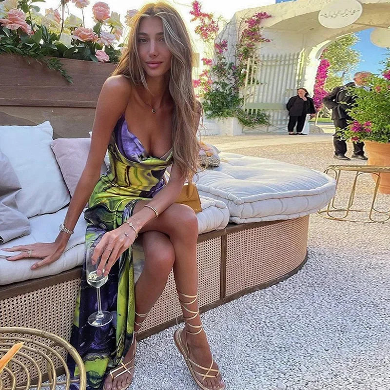 Nova Lente Zomer Fashion Print Jurk