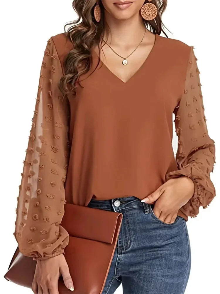 Lens Summer Stylish Blouse Women