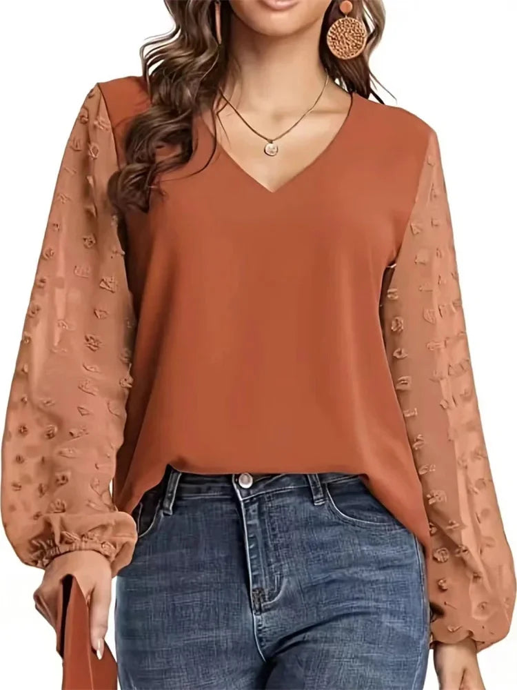 Lens Summer Stylish Blouse Women