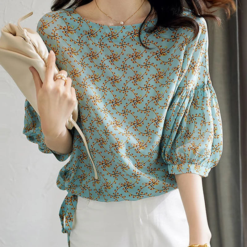 Blossom Refreshing Spring-Summer Blouse