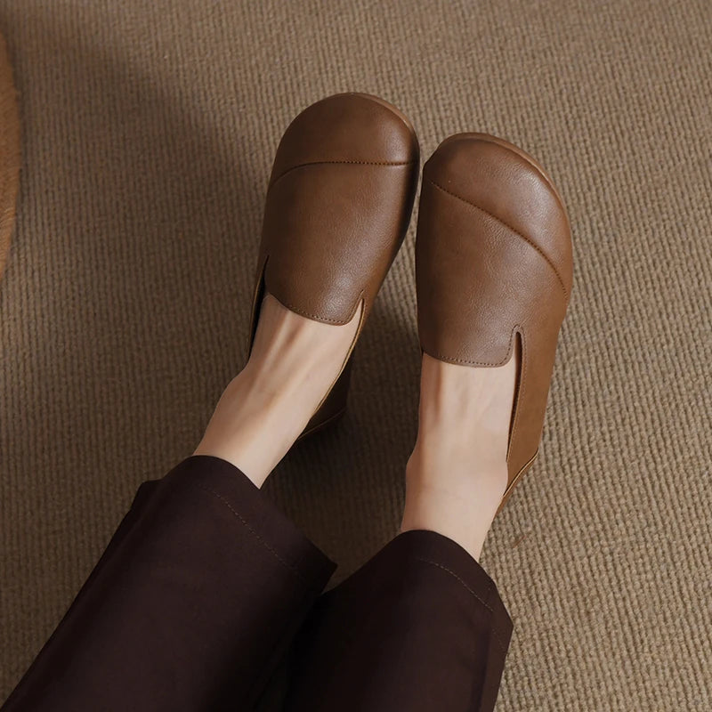 Cozima Dames Loafers van Zacht Leer