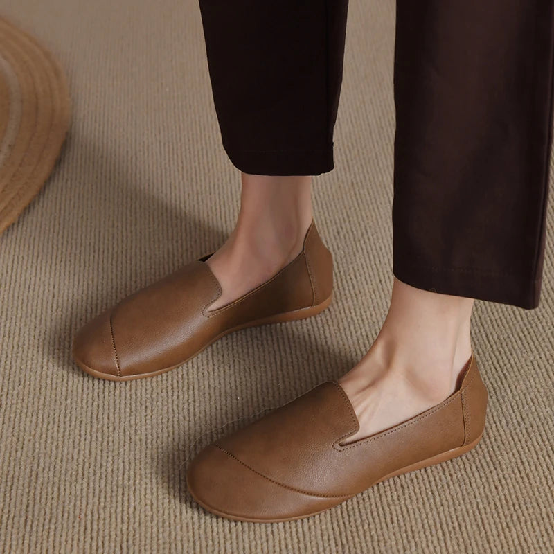 Cozima Dames Loafers van Zacht Leer