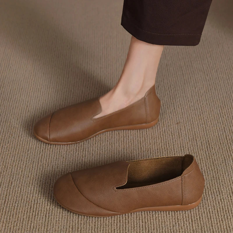 Cozima Dames Loafers van Zacht Leer