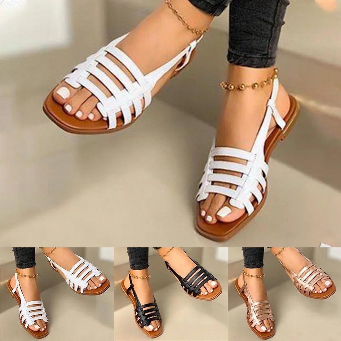 Veera Women's Roman Gladiator Sandals