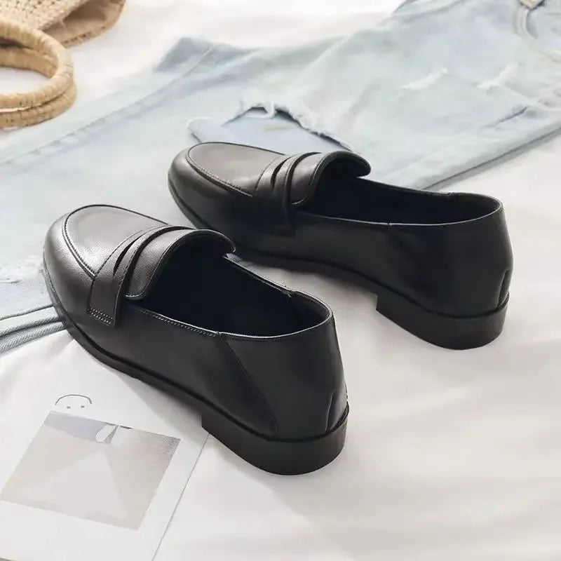 The Elegant Ferret Leather Loafers