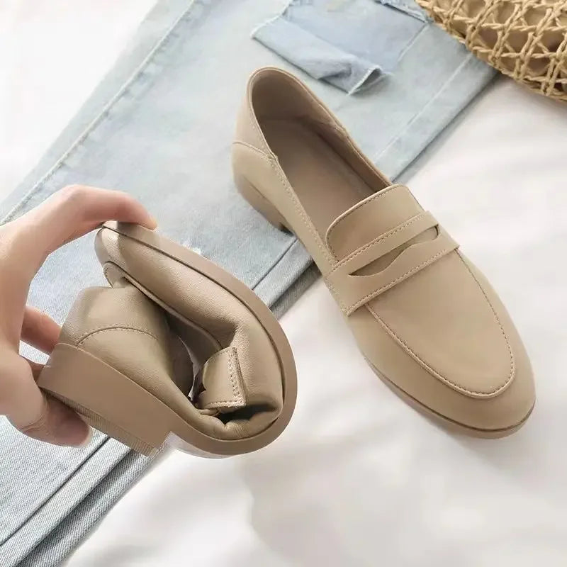The Elegant Ferret Leather Loafers