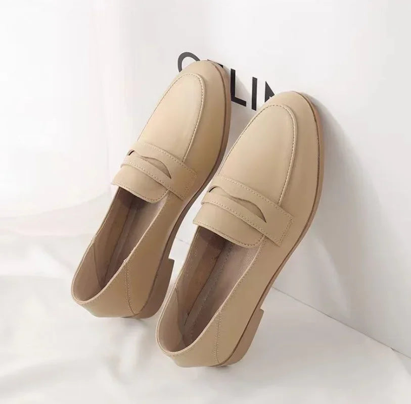 The Elegant Ferret Leather Loafers