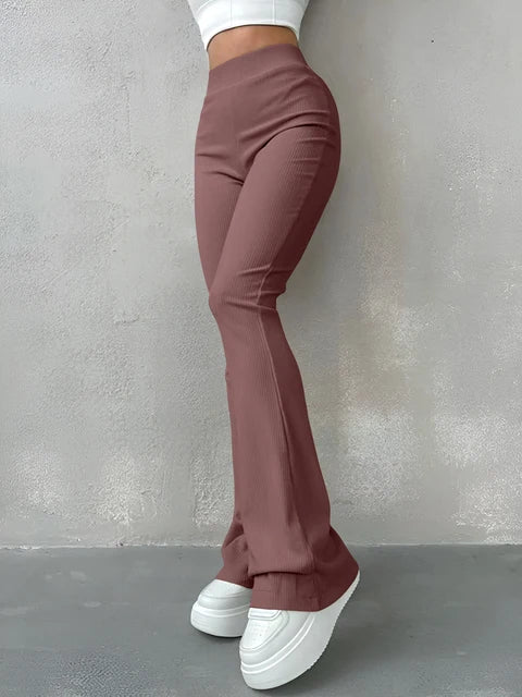Pantaloni Sexy Snelli a Vita Alta