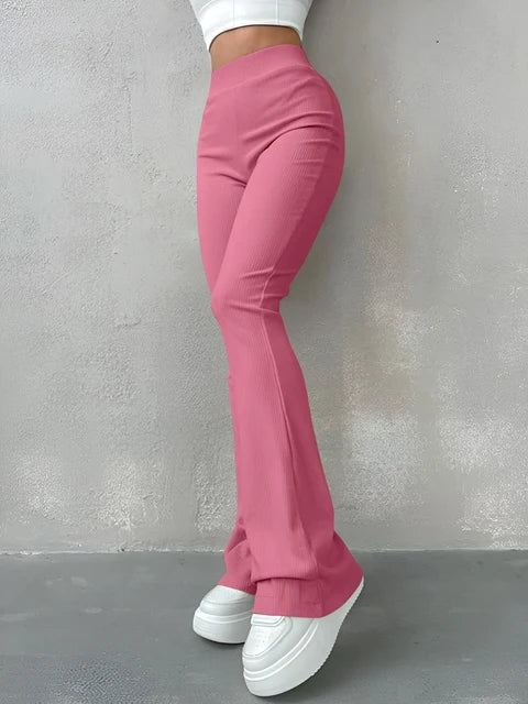 Pantaloni Sexy Snelli a Vita Alta