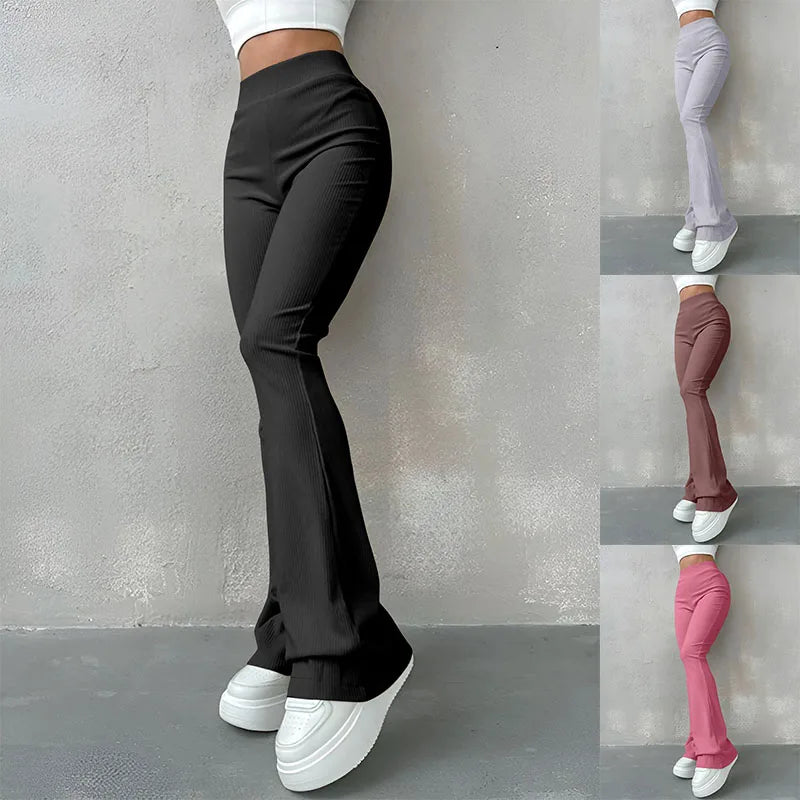 Pantaloni Sexy Snelli a Vita Alta
