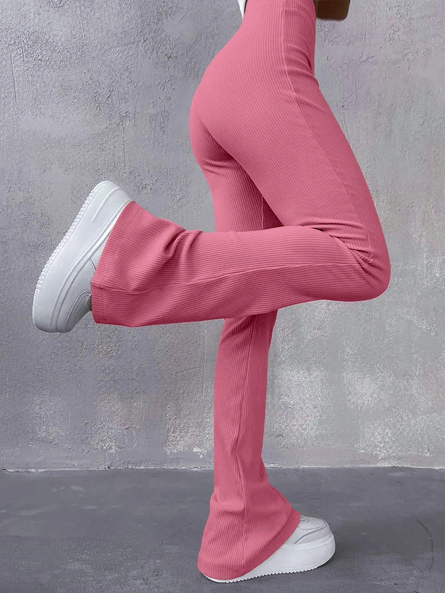 Pantaloni Sexy Snelli a Vita Alta