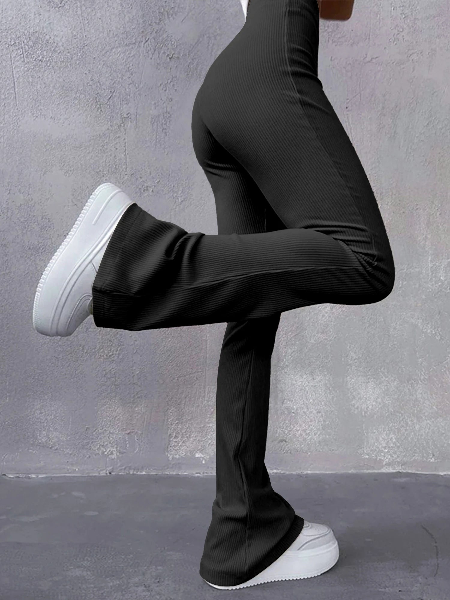 Pantaloni Sexy Snelli a Vita Alta