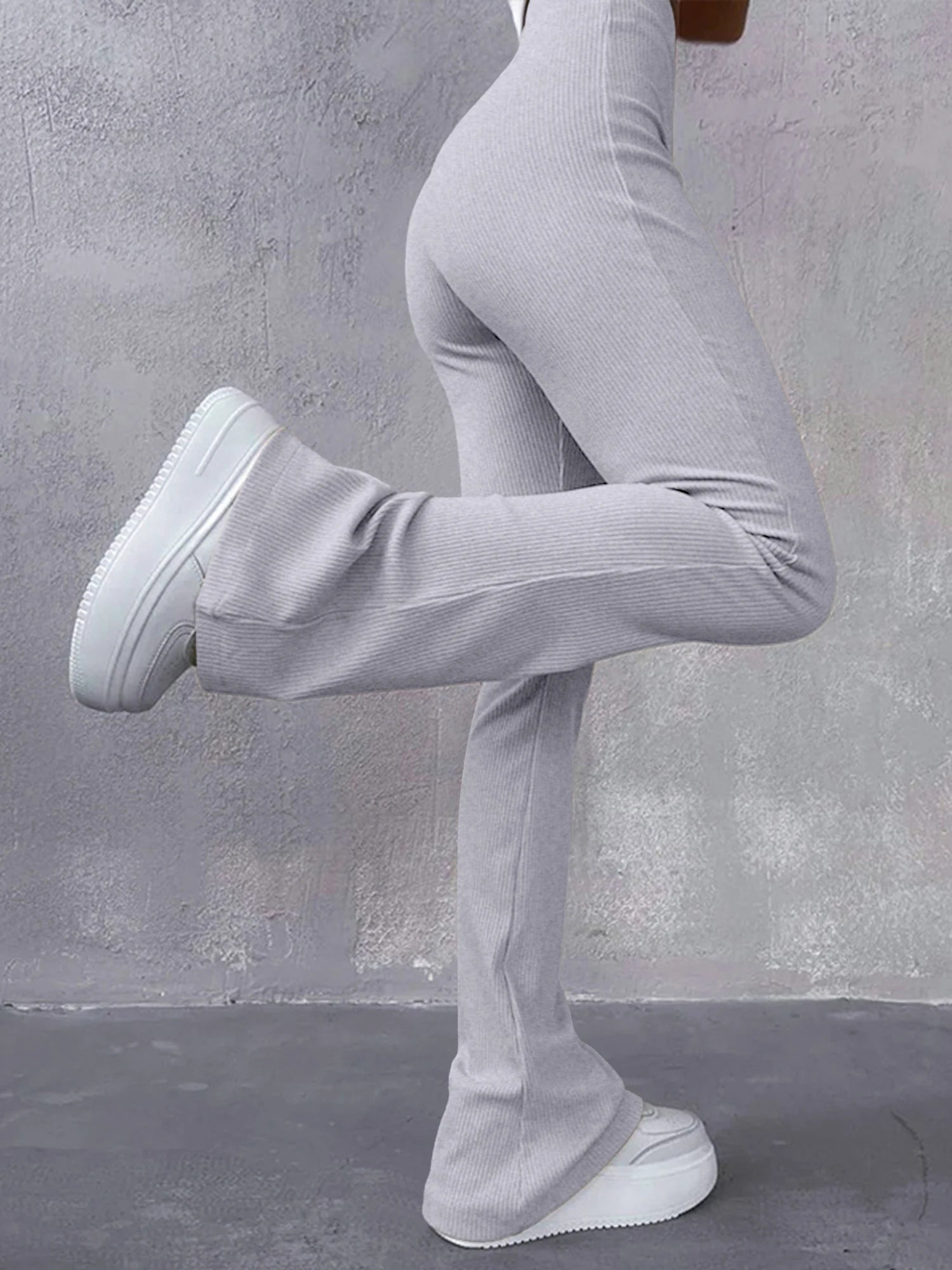 Pantaloni Sexy Snelli a Vita Alta