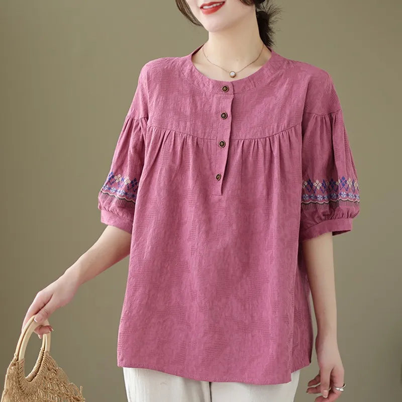 Dazzle Zomer Bloemen T-Shirts