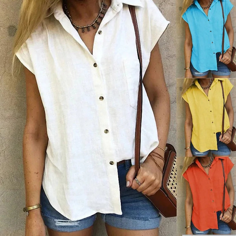 Camicia Elegante Bohemian Summer