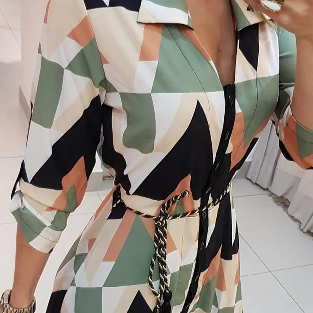 ModeMagie Animal Print Summer Dress for Women